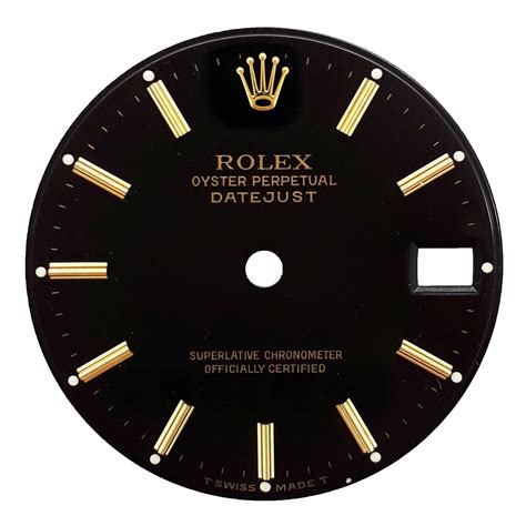 rolex dial with numbers